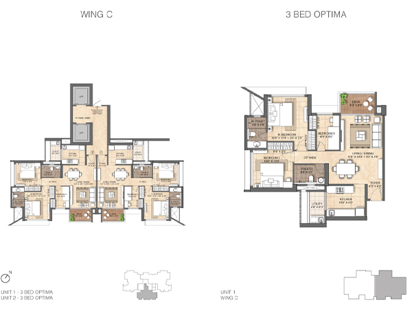 Floor Plan Wing C