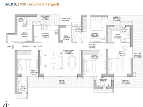 4 BHK Iconic